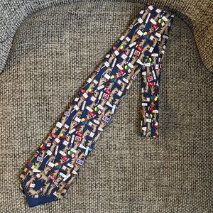Democrat silk tie